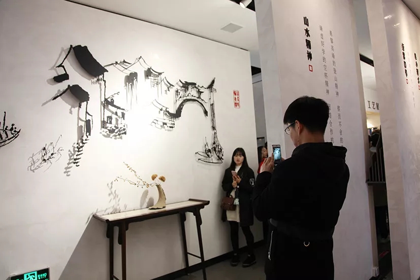 合肥的同学来山水装饰学习